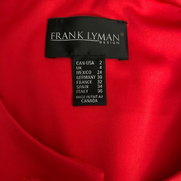 NWT Frank Lyman Design Red Jacket - Picture 4 of 7